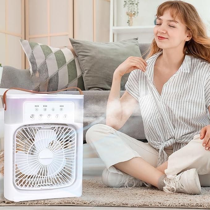 Portable Mist Fan with Humidifier