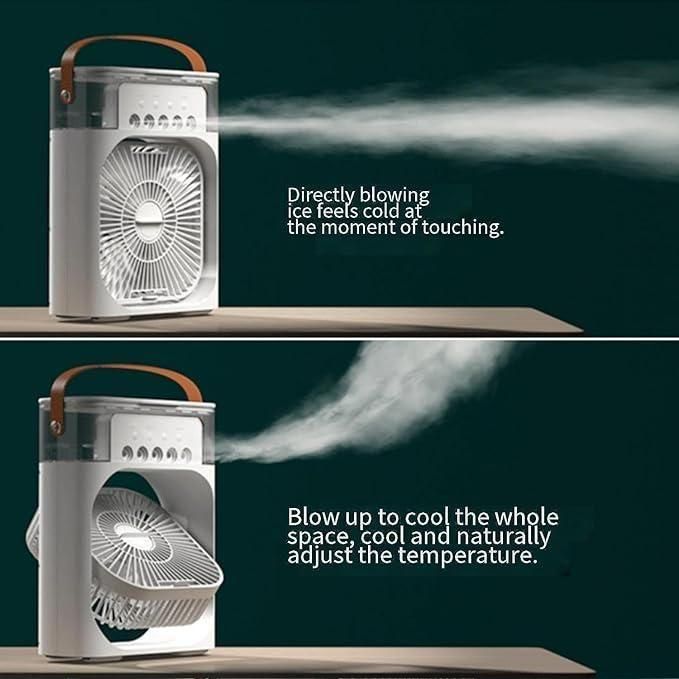 Portable Mist Fan with Humidifier