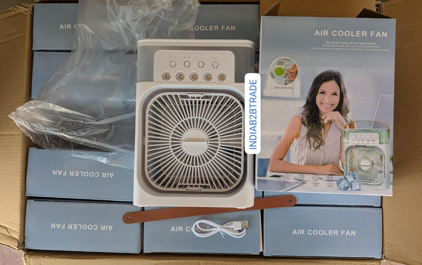 Portable Mist Fan with Humidifier