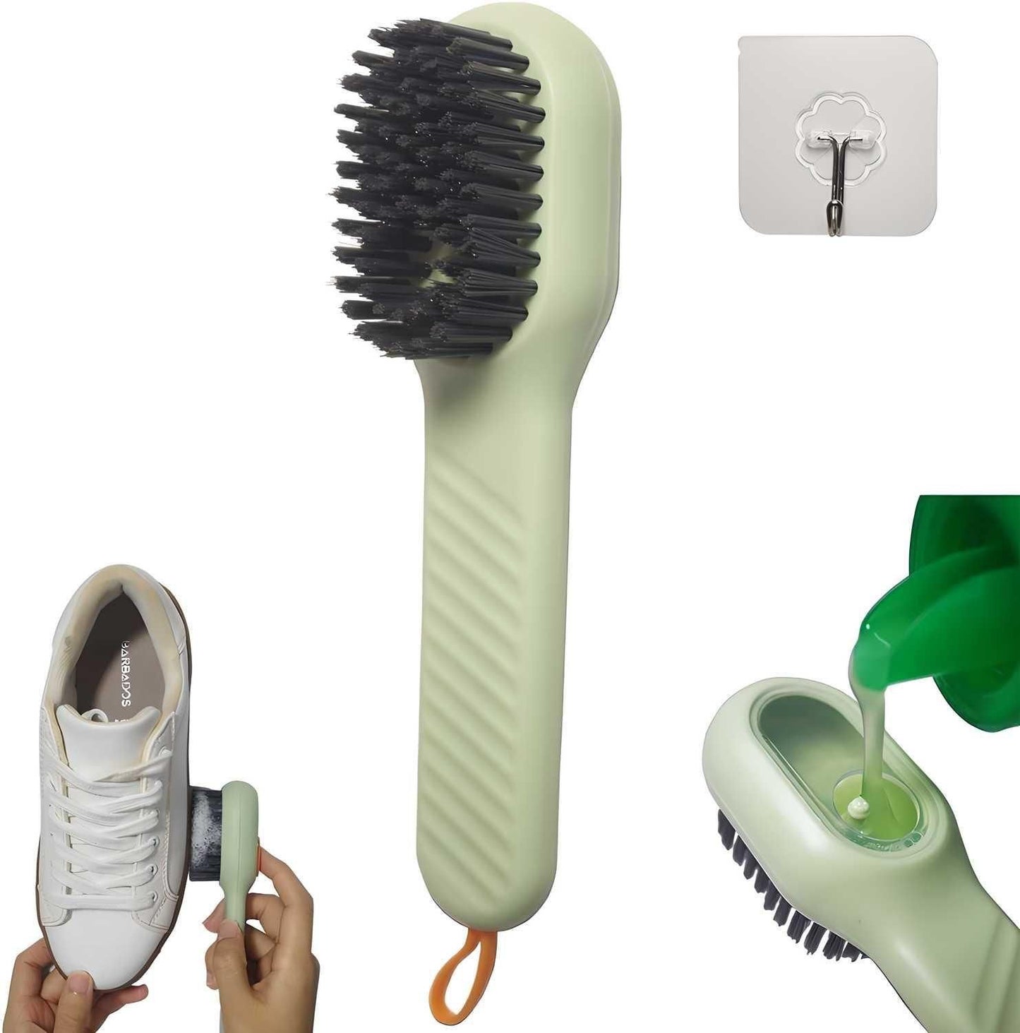 Multifunctional Shoe Polishing Brush (Pack of 2)