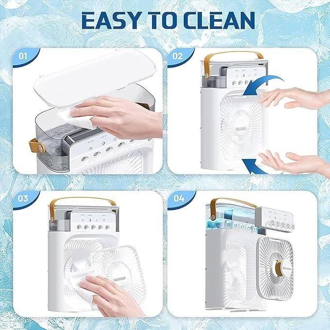 Portable Mist Fan with Humidifier