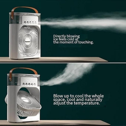 Portable Mist Fan with Humidifier