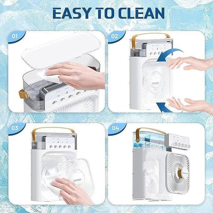 Portable Mist Fan with Humidifier